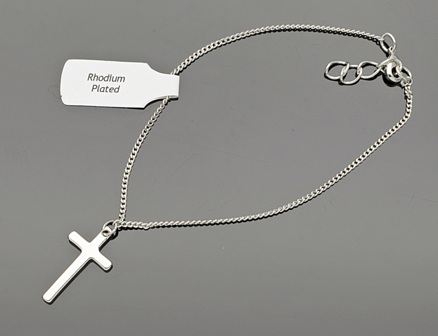 Bransoleta krzyż wiszący