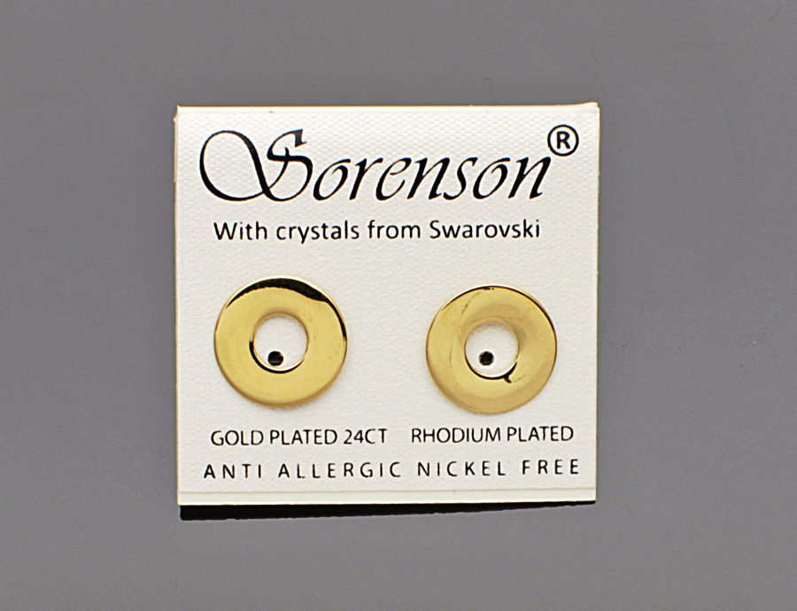 Kolczyki ring szeroki