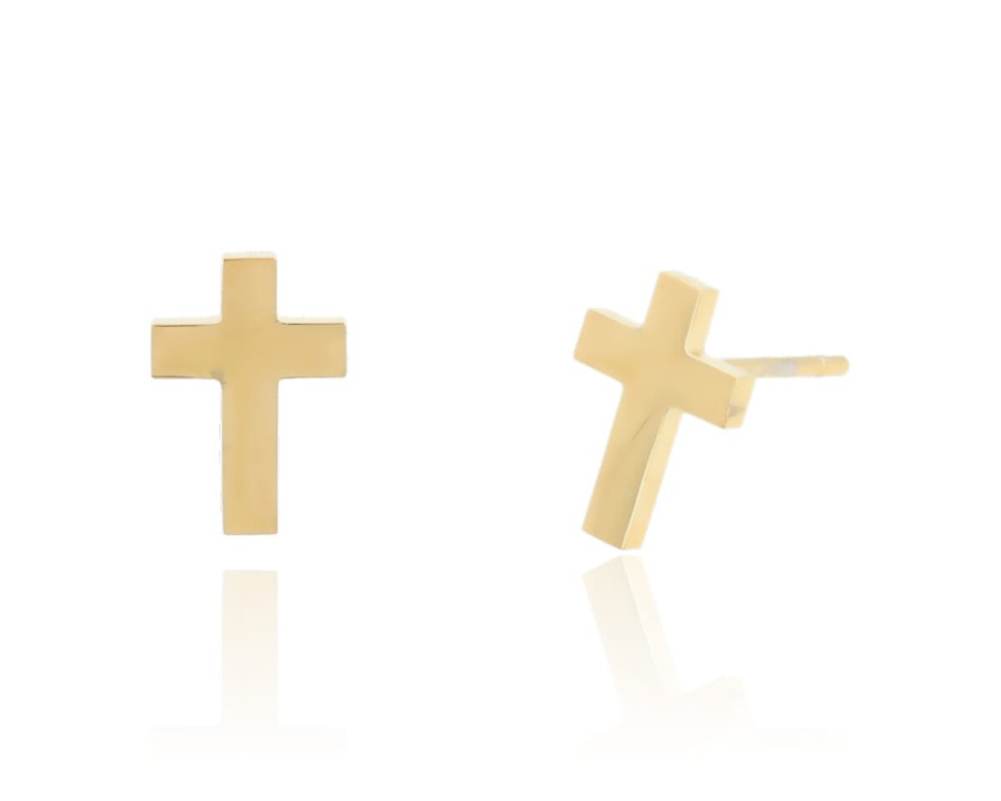 Kolczyki krzyż